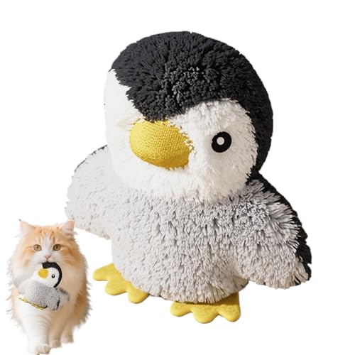Nuyhgtr Electronic Cat Toy, Automated Flapping Toy, Realistic Sound Rechargeable Design, Washable Interactive Game for Hunting, Indoor Boredom Enrichment, Christmas, 5.12x4.33x1.57 inches von Nuyhgtr
