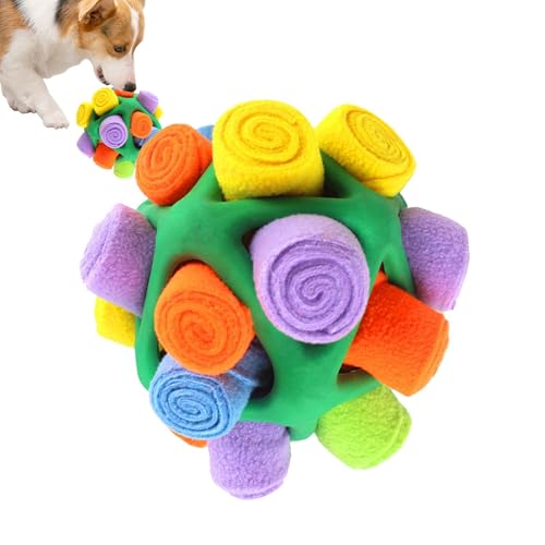 Nuyhgtr Furry Fellow Hundespielzeug, Schnüffelspielzeug, Schnüffelball für Hunde, Unzerbrechliches Hundespielzeug, Interaktiver Leckerli-Spender, Hunde-Puzzle-Spielzeug, Leckerli-Ball für Hunde Nuyhgtr Furry Fellow Hundespielzeug, Schnüffelspielzeug, Schnüffelball für Hunde, Unzerbrechliches Hundespielzeug, Interaktiver Leckerli-Spender, Hunde-Puzzle-Spielzeug, Leckerli-Ball für Hunde von Nuyhgtr