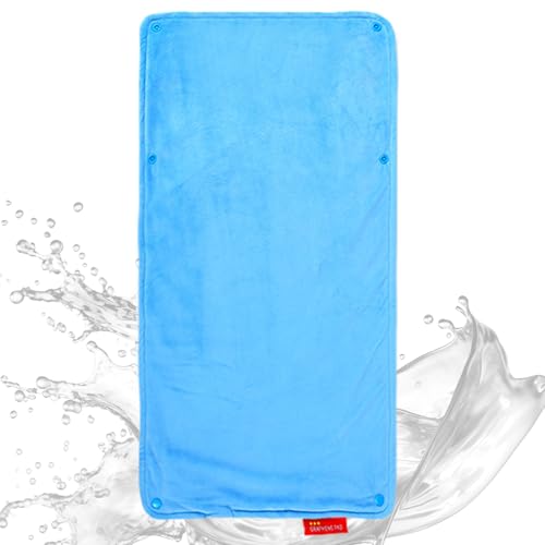 Nuyhgtr Heizkissen - wiederaufladbare wasserdichte warme Matte für kaltes Wetter, Haustierkomfort mit Temperaturkontrolle, Wärmekissen für Innenhausreisen, 23,62 x 11,81 Zoll von Nuyhgtr