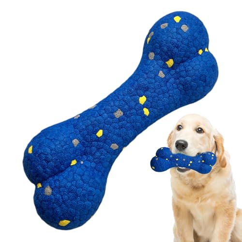 Nuyhgtr Hohe Elastizität Haustier Spielzeug, Zahnen Hundespielzeug, Sicheres Hund Kauspielzeug, Interaktiver Haustierball, Großer Hund Kauball, 20 x 7,5 x 5,5 cm, für große, mittelgroße und kleine Nuyhgtr Hohe Elastizität Haustier Spielzeug, Zahnen Hundespielzeug, Sicheres Hund Kauspielzeug, Interaktiver Haustierball, Großer Hund Kauball, 20 x 7,5 x 5,5 cm, für große, mittelgroße und kleine von Nuyhgtr