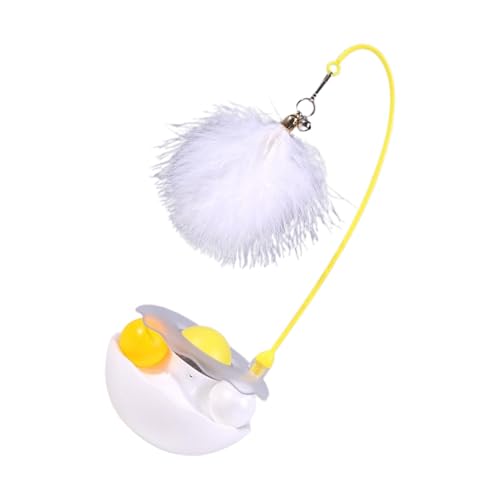 Nuyhgtr Interactive Cat Toy, Feather Pet Toy, Cat Exercise Toy, Teaser Ball Toy, Kitten Interactive Toy, Cat Feather Ball, Roller Track Toy, Catnip Toy for Cats, Pet Toy with Bells Nuyhgtr Interactive Cat Toy, Feather Pet Toy, Cat Exercise Toy, Teaser Ball Toy, Kitten Interactive Toy, Cat Feather Ball, Roller Track Toy, Catnip Toy for Cats, Pet Toy with Bells von Nuyhgtr