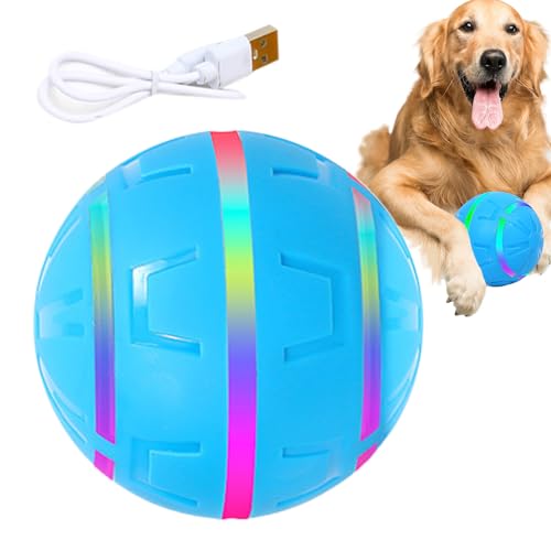 Nuyhgtr Interactive Dog Ball, Shake Pet Ball Dog Toy, USB Rechargeable with LED Lights, Vibrating Indoor Games, Active Rolling for Small, Medium, Large Breed Dogs, Fun and Engaging Play Nuyhgtr Interactive Dog Ball, Shake Pet Ball Dog Toy, USB Rechargeable with LED Lights, Vibrating Indoor Games, Active Rolling for Small, Medium, Large Breed Dogs, Fun and Engaging Play von Nuyhgtr