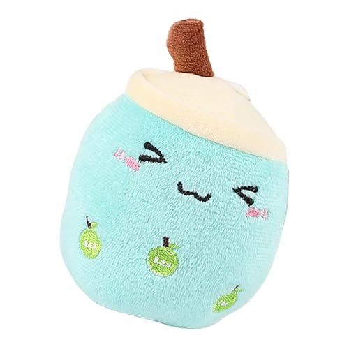 Nuyhgtr Plüsch Bubble Tea Spielzeug, Cartoon Hundekissen, weiches Plüschkissen, Hunde-Komfortspielzeug, 8 x 11 cm, weiches Plüsch-Bubble-Tea-Kissen für Hund Komfort und Spielen, Cartoon-Hund Stofftier Nuyhgtr Plüsch Bubble Tea Spielzeug, Cartoon Hundekissen, weiches Plüschkissen, Hunde-Komfortspielzeug, 8 x 11 cm, weiches Plüsch-Bubble-Tea-Kissen für Hund Komfort und Spielen, Cartoon-Hund Stofftier von Nuyhgtr