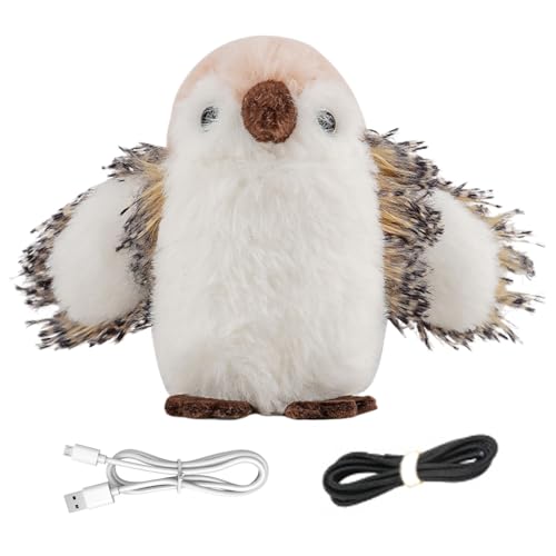Nuyhgtr Realistic Bird Cat Toy, Simulated Intelligent Toys, Built-in Sound and Flapping Wings, Interactive with Fun Entertainment Toy for Small Medium Dogs Cats, 6.69x3.94x3.94 inches Nuyhgtr Realistic Bird Cat Toy, Simulated Intelligent Toys, Built-in Sound and Flapping Wings, Interactive with Fun Entertainment Toy for Small Medium Dogs Cats, 6.69x3.94x3.94 inches von Nuyhgtr