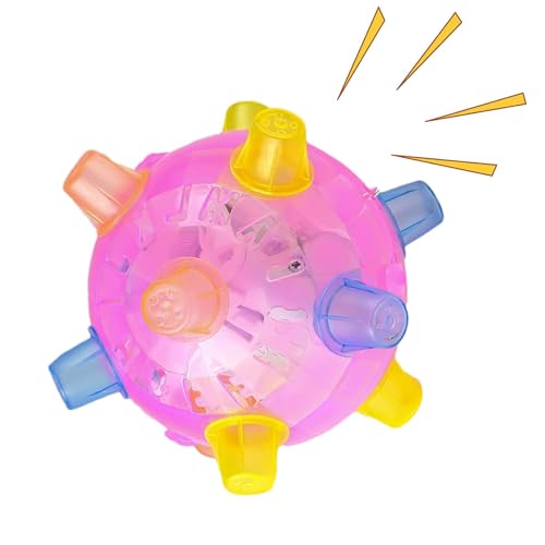 Nuyhgtr Springender Aktivierungsball für Hunde, 2025 Shaking Dog Ball, interaktives Spielzeug mit Lichtern und Musik, beweglicher Tanzkugel für Hunde spielen und , 12 x 12 cm Nuyhgtr Springender Aktivierungsball für Hunde, 2025 Shaking Dog Ball, interaktives Spielzeug mit Lichtern und Musik, beweglicher Tanzkugel für Hunde spielen und , 12 x 12 cm von Nuyhgtr