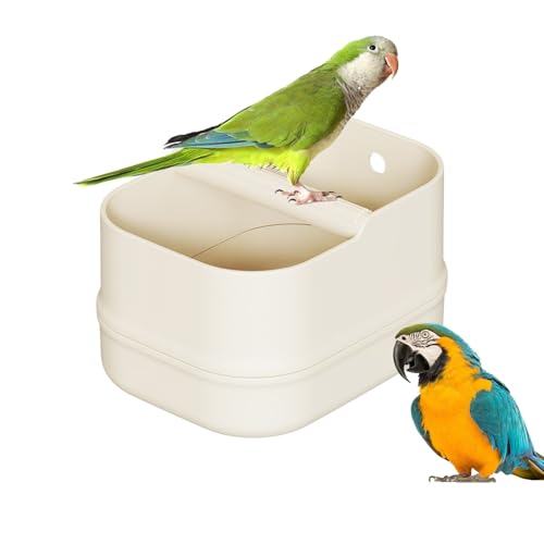 Papageientraining Barsch - Abnehmbarer Basis -Tabletop -Spielplatzstand für Vögel, interaktives Spiel mit Nicht -Rutschfunktion, Vogelperch für Sittichbrüftel Cockatiels, 13x17x10 cm von Nuyhgtr
