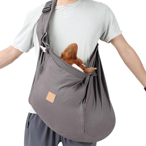 Pet Sling Carrier, Puppy Sling Carrier, Travel Dog Carrier – Comfortable and Secure Chest Bag for Small Pets, Perfect for Safe and Convenient Travel with Dogs or Cats in a Cozy Sling Design Pet Sling Carrier, Puppy Sling Carrier, Travel Dog Carrier – Comfortable and Secure Chest Bag for Small Pets, Perfect for Safe and Convenient Travel with Dogs or Cats in a Cozy Sling Design von Nuyhgtr