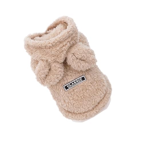 Sweatshirt für kleine Hunde, warmer Hundemantel, Welpenwintermantel, Hundemäntel für kaltes Wetter, niedlicher Hunde-Kapuzenpullover, Haustier-Kapuzenpullover für den Winter, Wintermantel für kleine Sweatshirt für kleine Hunde, warmer Hundemantel, Welpenwintermantel, Hundemäntel für kaltes Wetter, niedlicher Hunde-Kapuzenpullover, Haustier-Kapuzenpullover für den Winter, Wintermantel für kleine von Nuyhgtr