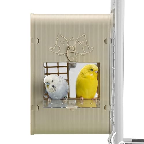 Vogel-Nistkasten Nymphensittiche Papageiennest Unterschlupf Geräumiges Vogelhaus aus Holz mit eingebauter Leiter Garten Futterhaus für Spatzen Finken Wellensittiche Naturschutz Nutzung Vogel-Nistkasten Nymphensittiche Papageiennest Unterschlupf Geräumiges Vogelhaus aus Holz mit eingebauter Leiter Garten Futterhaus für Spatzen Finken Wellensittiche Naturschutz Nutzung von Nuyhgtr