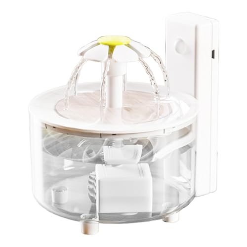 Wireless Cat Water Fountain, 53Oz Water Fountain, Indoor Cat Feeder, Quiet Water Fountain, Large Capacity Fountain, Motion Sensor Water, Pet Water Dispenser for Indoor Cats Dogs Puppy Pet Wireless Cat Water Fountain, 53Oz Water Fountain, Indoor Cat Feeder, Quiet Water Fountain, Large Capacity Fountain, Motion Sensor Water, Pet Water Dispenser for Indoor Cats Dogs Puppy Pet von Nuyhgtr