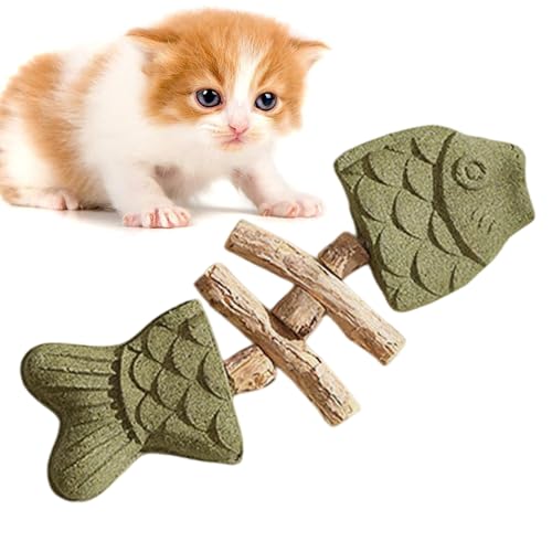 Beißspielzeug für Kätzchen, aus , Fischgräten-Beißring, interaktives Kauspielzeug, 17,8 x 6,5 x 2 cm, Langeweile für drinnen und draußen, robust, sicher, natürliche Jagd-Inspiration Beißspielzeug für Kätzchen, aus , Fischgräten-Beißring, interaktives Kauspielzeug, 17,8 x 6,5 x 2 cm, Langeweile für drinnen und draußen, robust, sicher, natürliche Jagd-Inspiration von Nuytghr