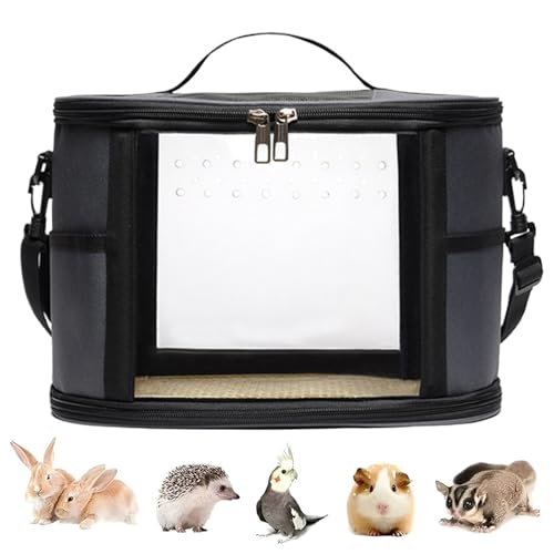 Bird Carrier, Portable Parakeet Transport Bag, Shoulder Carrying Cage for Hamster, Cockatiel, Lovebird, Durable Travel Accessory, Comfortable and Secure Pet Carrier Bird Carrier, Portable Parakeet Transport Bag, Shoulder Carrying Cage for Hamster, Cockatiel, Lovebird, Durable Travel Accessory, Comfortable and Secure Pet Carrier von Nuytghr