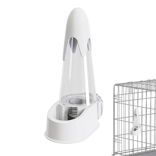 Bird Water Dispenser for Cage, Automatic Drinking Bottle Feeder 6x9.5x16.5cm, Easy Install Container, Spill Proof Hydration Solution, Transparent Tube, Small Pet von Nuytghr
