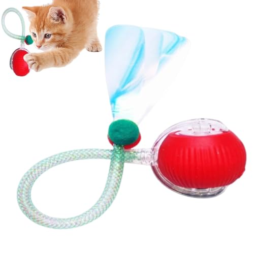 Cat Ball Toy, Automatic Rolling Cat Toy, Interactive Cat Ball, Dog and Cat Toy, Elastic Mesh Tail Toy, Cat Hunting Toy, Indoor Cat Entertainment, Small Cat Toys, Battery Powered Cat Ball, Durable Cat Cat Ball Toy, Automatic Rolling Cat Toy, Interactive Cat Ball, Dog and Cat Toy, Elastic Mesh Tail Toy, Cat Hunting Toy, Indoor Cat Entertainment, Small Cat Toys, Battery Powered Cat Ball, Durable Cat von Nuytghr