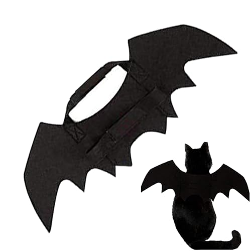 Fledermausflügel für Haustiere, Halloween-Flügel-Kostüm, Katzenzubehör, Haustierkleidung, Cosplay, Kostüm, Halloween-Dekorationen für kleine Hunde, Welpen, Partyzubehör, Urlaub, Festival, Show Fledermausflügel für Haustiere, Halloween-Flügel-Kostüm, Katzenzubehör, Haustierkleidung, Cosplay, Kostüm, Halloween-Dekorationen für kleine Hunde, Welpen, Partyzubehör, Urlaub, Festival, Show von Nuytghr