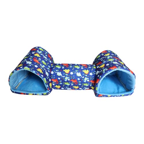 Hamster -Tunnel - 20.08x6.69x5,91 Zoll Waschbarer Tierrohr für Käfigunterhaltung, Anti -Rutsch -Spielzeug mit gemütlichem Bett, Chinchilla -Accessoire für Frettchen - -Haustiere, Polyeste von Nuytghr