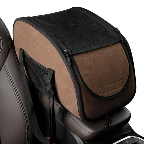 Hundeautositz, kleine Hunde, Haustier-Tragetasche, 39 x 24 x 24 cm, belüftete Katzen-Reisetasche, sichere tragbare Box zum Fahren, Taxi, Mitfahrten, Autoreisen, täglichen Pendeln Hundeautositz, kleine Hunde, Haustier-Tragetasche, 39 x 24 x 24 cm, belüftete Katzen-Reisetasche, sichere tragbare Box zum Fahren, Taxi, Mitfahrten, Autoreisen, täglichen Pendeln von Nuytghr