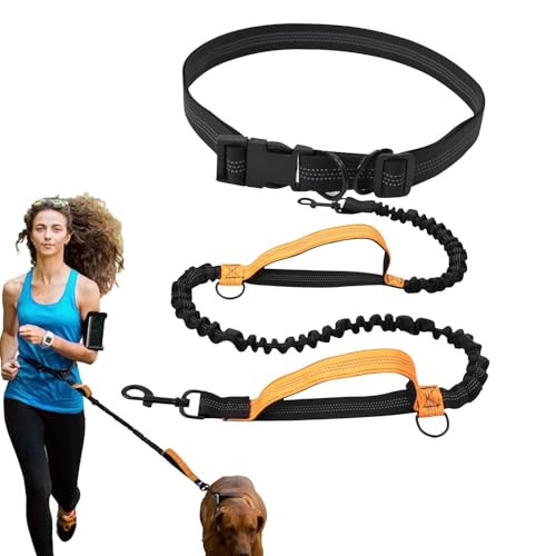 Hundelaufseil Hände, Seil für Spaziergänge mit Hunden, Hände, Hundeseil, reflektierendes Hundeseil, verstellbare Taille, Hundespaziergang und Trainingsseil Hundelaufseil Hände, Seil für Spaziergänge mit Hunden, Hände, Hundeseil, reflektierendes Hundeseil, verstellbare Taille, Hundespaziergang und Trainingsseil von Nuytghr