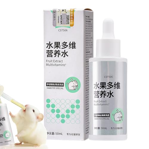 Kaninchen Ergänzungsfutter - Für Gesunde Knochen - 50ml Gesundheitsförderndes Ergänzungsfutter Für Kleinnager Hamster Meerschweinchen Kaninchen Knochen Gelenke Haut Fell Kaninchen Ergänzungsfutter - Für Gesunde Knochen - 50ml Gesundheitsförderndes Ergänzungsfutter Für Kleinnager Hamster Meerschweinchen Kaninchen Knochen Gelenke Haut Fell von Nuytghr