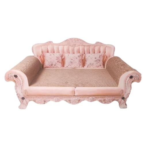 Karton Katzenkratzunterlage | Rosa Katzenkratzbett | Heavy Duty Katzenkratzlounge Indoor Katzenkratzer Lounge Lustiger Karton Katzenkratzer Große Katzenkratzmatte Karton Kratzbaum für Katzen Karton Katzenkratzunterlage | Rosa Katzenkratzbett | Heavy Duty Katzenkratzlounge Indoor Katzenkratzer Lounge Lustiger Karton Katzenkratzer Große Katzenkratzmatte Karton Kratzbaum für Katzen von Nuytghr