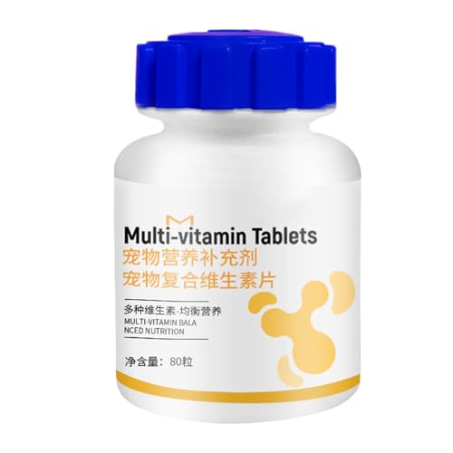 Katzen Nahrungsergänzungsmittel - 180 Stück Katzengesundheit & Wohlbefinden Kautabletten - Unterstützung Von Gesundheit Ernährung Und Energie Für Welpen Und Katzen von Nuytghr
