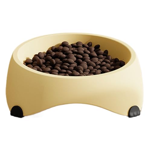 Katzennäpfe, Haustiergeschirr für Lebensmittel, rutschfester 15° geneigter Behälter, 13 x 13 x 8 cm, Anti-Erbrechen-Leckerli-Spender, langlebiges Zubehör für Kätzchen, kleine Hunde, Wasser, Snacks von Nuytghr