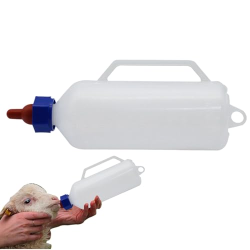 Lamb Bottle, Livestock Feeder for Goats and Small Animals, Multifunctional Nursing Drink Bottle, Durable Calf Milk Drinker, Essential Sheep Feeding Supply von Nuytghr