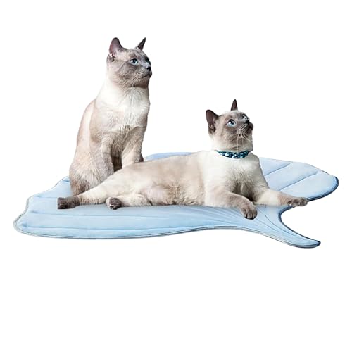 Nuytghr Cooling Mat Dogs, Washable Non-Slip Pet Pad, Breathable Plant-Shaped Blanket Bed, Comfortable Accessory for Medium, Large, Small Puppy, Kitten, Indoor Use, All Breed Sizes Nuytghr Cooling Mat Dogs, Washable Non-Slip Pet Pad, Breathable Plant-Shaped Blanket Bed, Comfortable Accessory for Medium, Large, Small Puppy, Kitten, Indoor Use, All Breed Sizes von Nuytghr