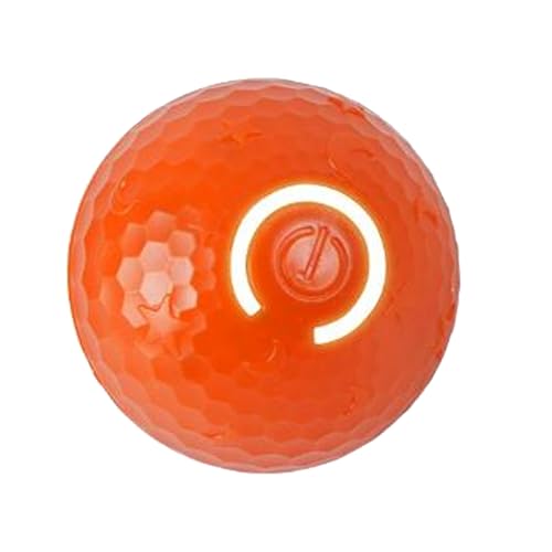 Nuytghr Dog Balls, Automatic Bouncing Ball, Interactive Moving Toy 2.09x2.09 inches, Indestructible with Lights, Fun Play for Chewers, Medium Dogs, Pet Exercise, Sturdy Material von Nuytghr