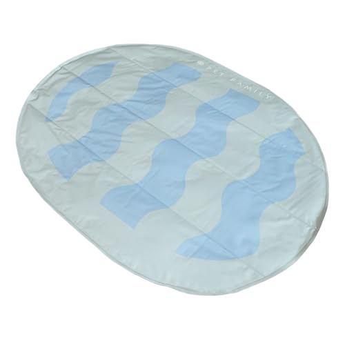 Nuytghr Dog Cooling Mat, Cat Cooling Pad, Pet Bed Cushion, 16.93x11.81x0.79 Inches, Non Slip Summer Blanket Design, for Puppy Kitten Sleeping, Kennel Car Indoor Outdoor Beach Travel Use Nuytghr Dog Cooling Mat, Cat Cooling Pad, Pet Bed Cushion, 16.93x11.81x0.79 Inches, Non Slip Summer Blanket Design, for Puppy Kitten Sleeping, Kennel Car Indoor Outdoor Beach Travel Use von Nuytghr