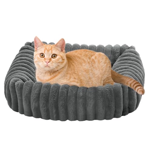 Nuytghr Haustier Sofa,Waschbares Beruhigendes Hundebett - Weiches Katzen Sofa Haustierkissen Für Zuhause Wohnung Auto Reise Camping Nuytghr Haustier Sofa,Waschbares Beruhigendes Hundebett - Weiches Katzen Sofa Haustierkissen Für Zuhause Wohnung Auto Reise Camping von Nuytghr