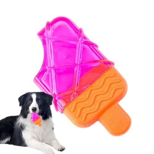 Nuytghr Kauspielzeug für Hunde, interaktives Haustierspielzeug, langlebiges Zahnungszubehör, 13 x 5 cm, kühlende Eiscreme-Form, für Welpen, Hunde, Spielen im Freien, Training, Sommerentlastungsspaß Nuytghr Kauspielzeug für Hunde, interaktives Haustierspielzeug, langlebiges Zahnungszubehör, 13 x 5 cm, kühlende Eiscreme-Form, für Welpen, Hunde, Spielen im Freien, Training, Sommerentlastungsspaß von Nuytghr