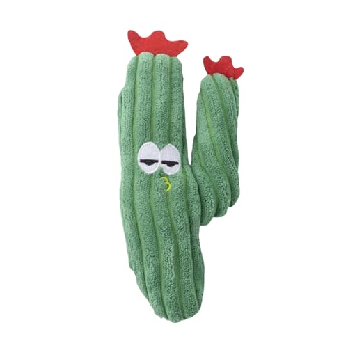 Nuytghr Kitten Toy, Catnip Plush, Orange Yellow Green, Chew Pillow, Interactive Cactus Design, Calming Teething Doll, Soft Stuffed Toy, Furniture Guard for Home Apartment von Nuytghr