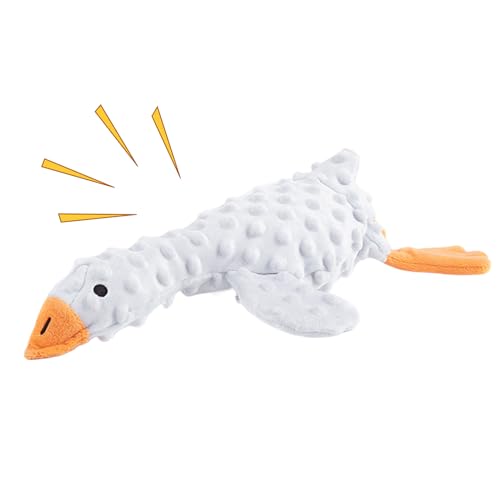 Nuytghr Stuffed Dog Toy, Plush Chew Toy, Teeth Cleaning Aid, 14.57x8.66 Inches Quality Design Cognitive Training Tool, Ideal for Puppies, Small, Medium, Large Breed Pet Playtime von Nuytghr