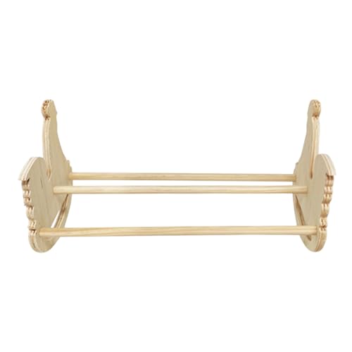 Parrot Training Stand, Bird Perch, 32x14.5x17cm, Wooden, Multifunctional Structure, Interactive Activity, for Natural Texture, Cage Accessory, Cockatiel Conure Use Parrot Training Stand, Bird Perch, 32x14.5x17cm, Wooden, Multifunctional Structure, Interactive Activity, for Natural Texture, Cage Accessory, Cockatiel Conure Use von Nuytghr
