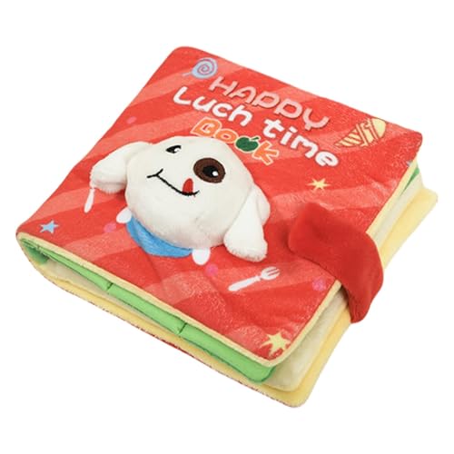 Puzzlespielzeug für Haustiere,Hundebuchspielzeug,Haustiersnacks und Lernspielzeug - Hund Lunch Box Buch Hund Leckerli Puzzle, Hund Fütterung Matte Interaktives Spielzeug Plüsch Für Haustier Liefert Fü Puzzlespielzeug für Haustiere,Hundebuchspielzeug,Haustiersnacks und Lernspielzeug - Hund Lunch Box Buch Hund Leckerli Puzzle, Hund Fütterung Matte Interaktives Spielzeug Plüsch Für Haustier Liefert Fü von Nuytghr
