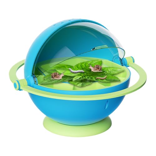 Silkworm Breeding Box, Portable Hatching Container, Transparent Observation Cage, 9.25x9.53x7.17 Inches Educational Growth Habitat, Fun Learning Tool for School, Science, Home Use Silkworm Breeding Box, Portable Hatching Container, Transparent Observation Cage, 9.25x9.53x7.17 Inches Educational Growth Habitat, Fun Learning Tool for School, Science, Home Use von Nuytghr