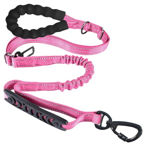 Trainingsseil für Hunde, ohne Zugleine, 5 x 1 x 130 cm, stoßdämpfender, weicher Griff, verstellbarer Traktor, Haustierzubehör für große Rassen, bequemes Spazierengehen Trainingsseil für Hunde, ohne Zugleine, 5 x 1 x 130 cm, stoßdämpfender, weicher Griff, verstellbarer Traktor, Haustierzubehör für große Rassen, bequemes Spazierengehen von Nuytghr