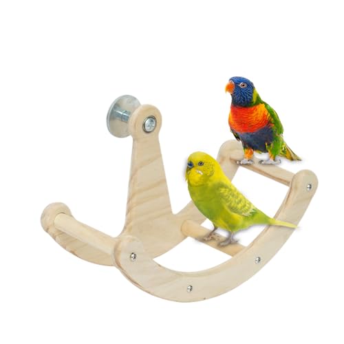 Vogelkäfig Spielzeug, Drehbarer Spielzeug Vogel Holz Sitzstand, Stehhilfe Interaktives Für Nymphensittiche Sittiche Kanarienvögel Wellensittiche Tauben Unzertrennliche Haustiere Vogelkäfig Spielzeug, Drehbarer Spielzeug Vogel Holz Sitzstand, Stehhilfe Interaktives Für Nymphensittiche Sittiche Kanarienvögel Wellensittiche Tauben Unzertrennliche Haustiere von Nuytghr