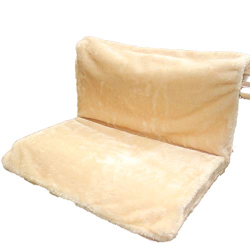 Nvzi Winter-Hängebett für Haustiere, zur Wandmontage, Katzenheizung, Bett, Haustier-Hängematte, abnehmbar, Beige Nvzi Winter-Hängebett für Haustiere, zur Wandmontage, Katzenheizung, Bett, Haustier-Hängematte, abnehmbar, Beige von Nvzi