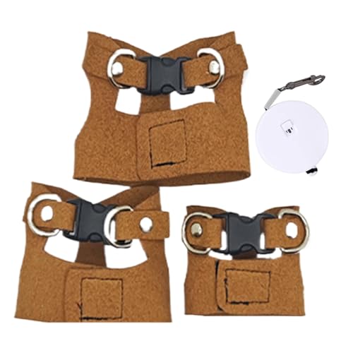 Nybhyjka Bärter Drachenkabelbaum und Traktionsseilkit, Reptiliengurt und Leine Set - Bequemes Echsentraktionseil - Kleine Haustierversorgungen für Chamäleons, Eichhörnchen, Hamster, Meerschweinchen, von Nybhyjka