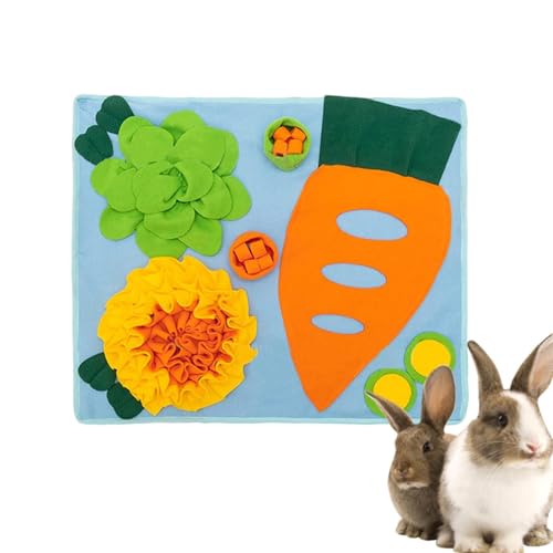 Nybhyjka Futtermatte für , Polar Fleece Heu Feeder Stimulation Fütterungsmatte, Slow Feeder Puzzle Spielzeug Interaktiver Leckerlispender für Kleintiere Nybhyjka Futtermatte für , Polar Fleece Heu Feeder Stimulation Fütterungsmatte, Slow Feeder Puzzle Spielzeug Interaktiver Leckerlispender für Kleintiere von Nybhyjka