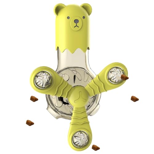 Nybhyjka Leckerli-Spender für Hunde, bunt, interaktives Windmühle, Katzenspielzeug, lustiges interaktives Haustierspiel, Leckerli-Spender für Indoor-Katzen Nybhyjka Leckerli-Spender für Hunde, bunt, interaktives Windmühle, Katzenspielzeug, lustiges interaktives Haustierspiel, Leckerli-Spender für Indoor-Katzen von Nybhyjka