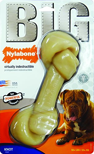 Nylabone Big Chew Monster - Langlebiges Spielzeug Knotenknochen für große Rassen - Original Nylabone Big Chew Monster - Langlebiges Spielzeug Knotenknochen für große Rassen - Original von Nylabone