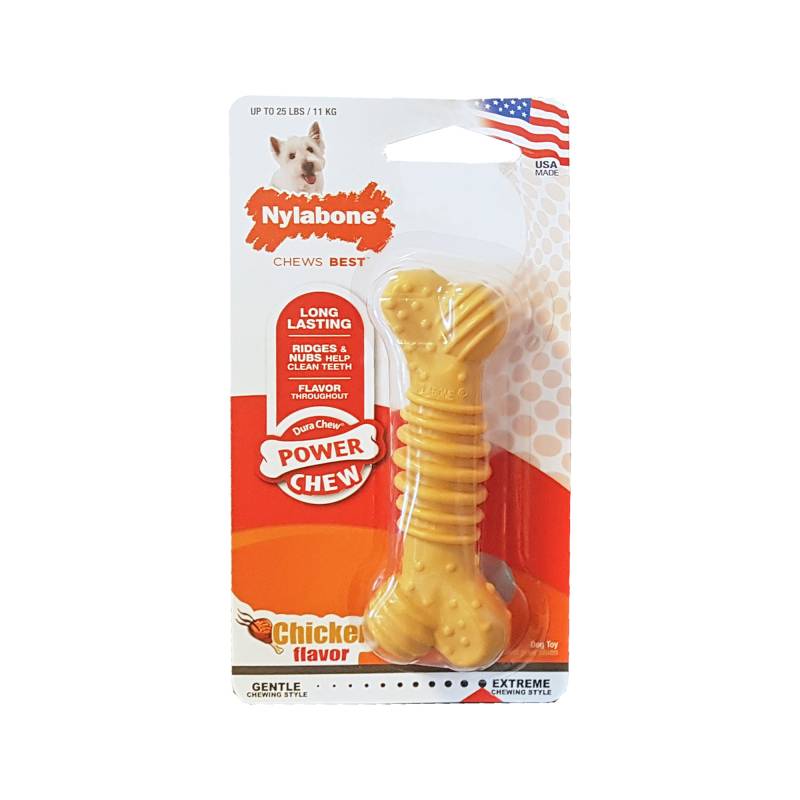 Nylabone Dura Chew Plus Chicken Hundeknochen - L von Nylabone