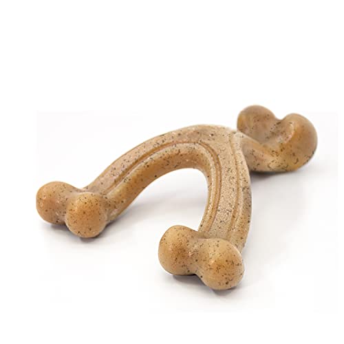 Nylabone Gourmet Style Hundespielzeug, stark, mit Querlenker, klein/normal (1 Stück) von Nylabone