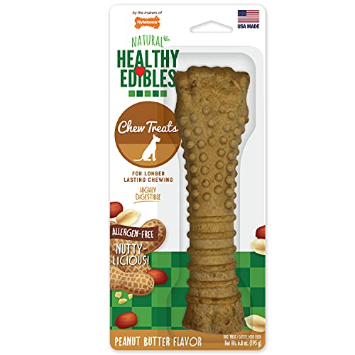 Nylabone Healthy Edibles All-Natural Peanut Butter Chew Treat for Large Dogs Nylabone Healthy Edibles All-Natural Peanut Butter Chew Treat for Large Dogs von Nylabone