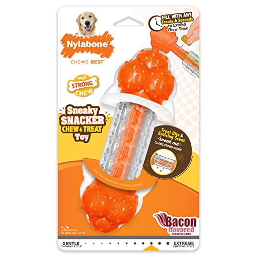 Nylabone Kau- & Leckerli-Spielzeug für Hunde - Interaktives Hundespielzeug zur Anreicherung Nylabone Kau- & Leckerli-Spielzeug für Hunde - Interaktives Hundespielzeug zur Anreicherung von Nylabone
