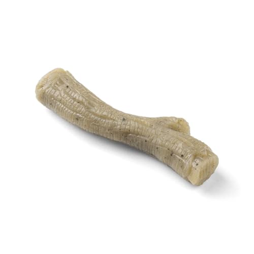 Nylabone Maximale Stärke Tough Extreme Welpe Gourmet Knochen Kauspielzeug, Erwachsene Zähne, durchgehend mit extra Hühnergeschmack infundiert, mittel, für Welpen 0-16kg Nylabone Maximale Stärke Tough Extreme Welpe Gourmet Knochen Kauspielzeug, Erwachsene Zähne, durchgehend mit extra Hühnergeschmack infundiert, mittel, für Welpen 0-16kg von Nylabone