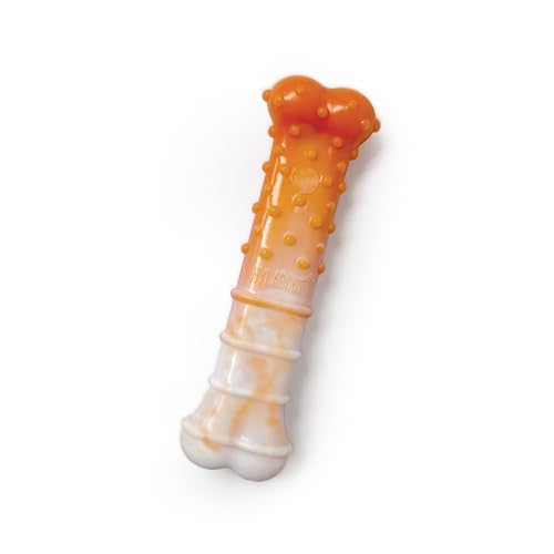 Nylabone Original Bone Power Kauspielzeug für Hunde zum 70. Geburtstag, langlebiges und Robustes Hundespielzeug für Aggressive Kauer, mit geröstetem Huhngeschmack, Größe XS – bis zu 6,8 kg (1 Stück) Nylabone Original Bone Power Kauspielzeug für Hunde zum 70. Geburtstag, langlebiges und Robustes Hundespielzeug für Aggressive Kauer, mit geröstetem Huhngeschmack, Größe XS – bis zu 6,8 kg (1 Stück) von Nylabone